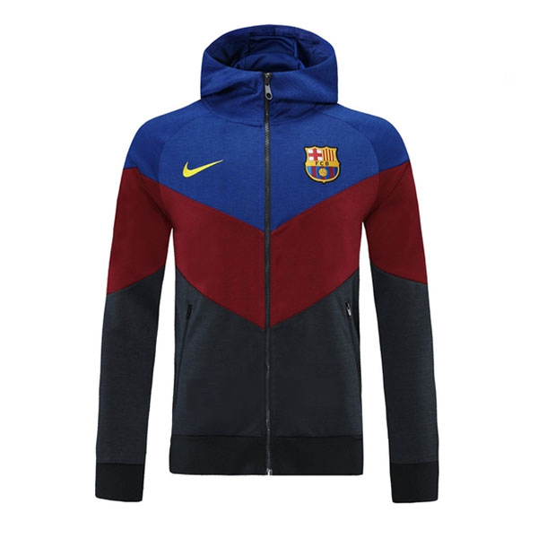 Veste Football Barcelone 2021-22 Bleu